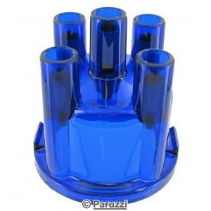 Distributor cap blue transparent