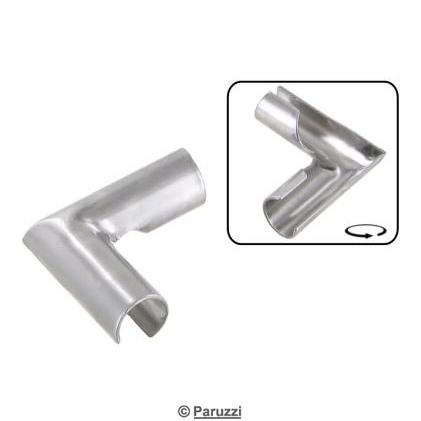 Window seal molding clip right-angled (each)