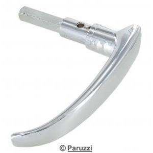 Cargo side door handle without lock chrome