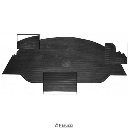 Floor mat front (rubber)