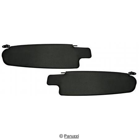 Sun visors without mirror black (per pair)
