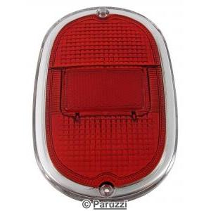 Taillight lens red/red (each)