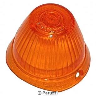Amber (orange) turn signal lens front (each)