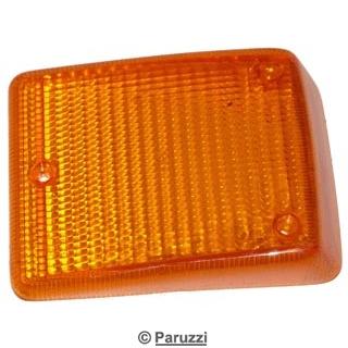 Turn indicator lens amber left