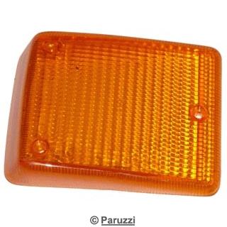 Turn indicator lens amber right