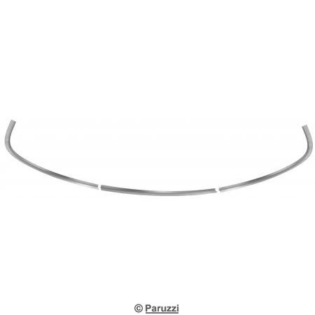 Windscreen recess repair parts lower side (3-part)