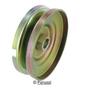 Generator pulley galvanized