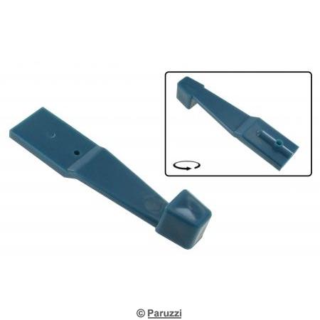 Ventilatie knop (blauw) (per stuk)

