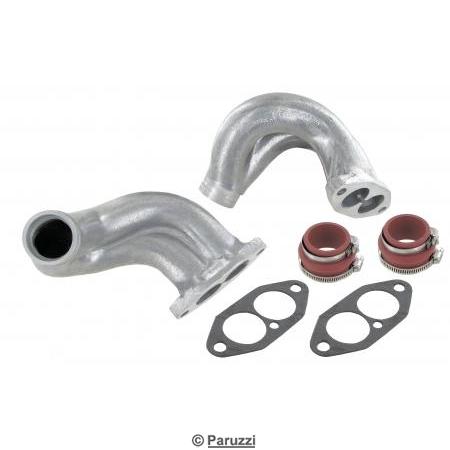 Stock style inlet manifold end ports kit