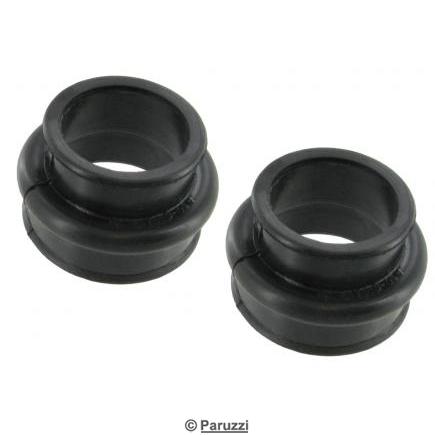 Inlet manifold boots black (per pair)