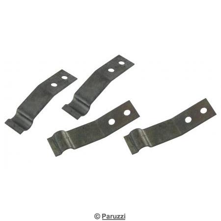 Brake shoe adjusting nut leaf spring front side (4 pieces)