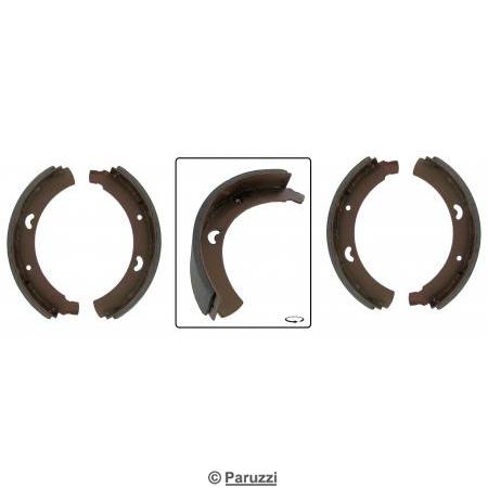 Brake shoe set front