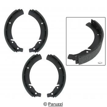 Brake shoe set rear