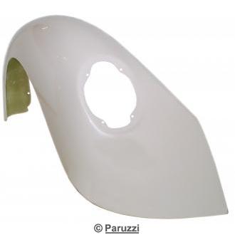 Glass fiber rear fender left +7 cm