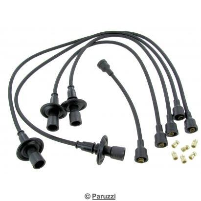 Stock ignition wire kit black A-quality