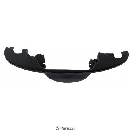 Engine cover plate without heater, with heat riser holes black