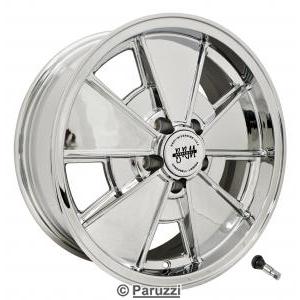 BRM wheel complete chromed (each)