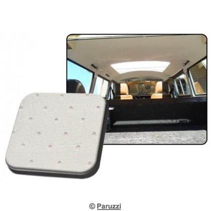 Headliner perforated vinyl, with sliding roof, Off White