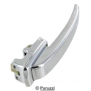 Cabin door handle chrome without lock (each)