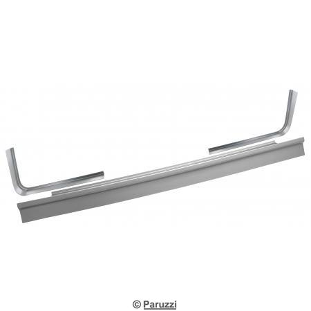 Rear side window repair and 18.5 cm side panel right (3-part)