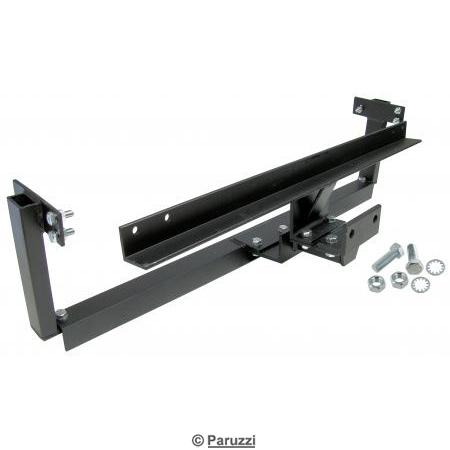 Tow bar bracket with hardware