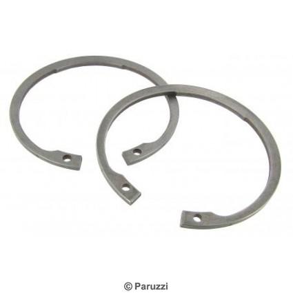 Rear wheel bearing circlips (per pair)