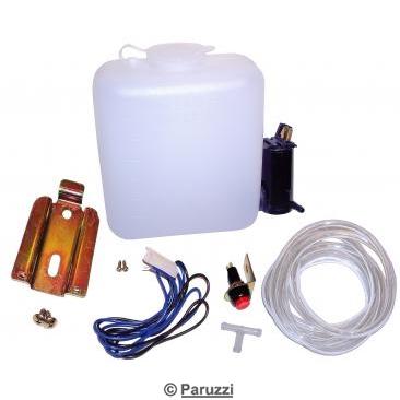 Windscreen washer tank with electric pump 12V