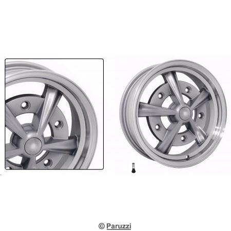 Velg Radar zilver hart (per stuk)
