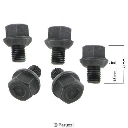 Wheel bolts black oxide (stock bolt) (5 pieces)