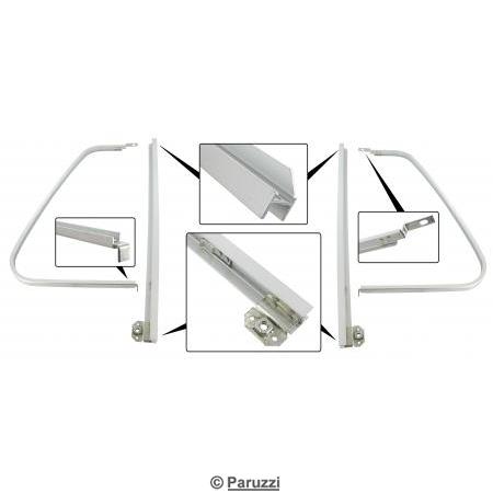 Faste vindusrammer for kupdr (aluminium) (per par)