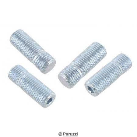 Wheel studs galvanized (4 pieces)