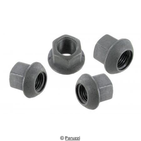 Hjulmuttere (4 stk) steel phosphated (stock nut)