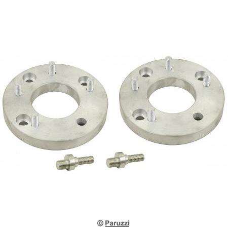 Wheel adapters VW 4x130 to Chevrolet 5x120.6 mm (per pair)
