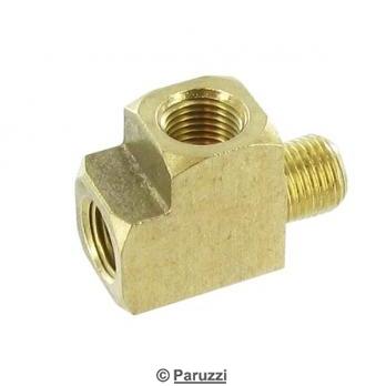 Oil pressure/temp sender adapter