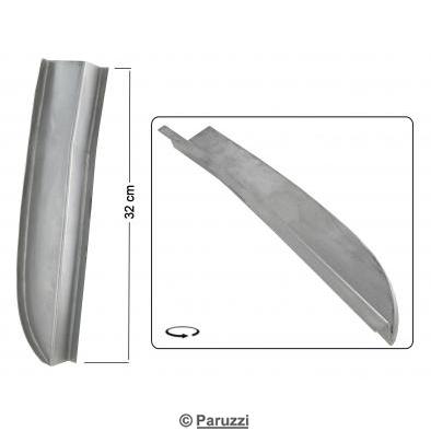 B-stijl binnenzijde reparatiedeel onder (32 cm) links
