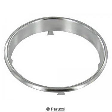 Speedometer ring polished aluminum