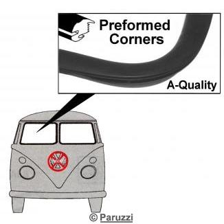 Front window seal standard right