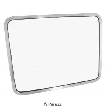 Pop-out frame (polished aluminum) including glass (each)