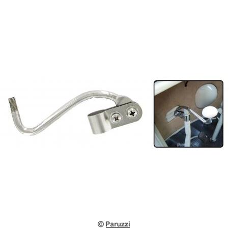 Handbrake extension stainless steel (without knob)