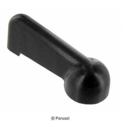 Fresh air flap knob black