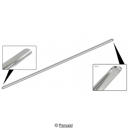 Polished stainless steel running board molding (each)