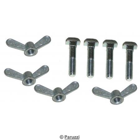 Mounting bolt/nut kit middle bench (8-part)