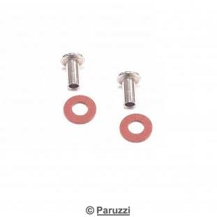 Vent window rivets set (per pair)