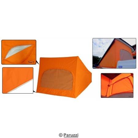 Toile de toit basculant orange Westfalia avec 1 fentre
