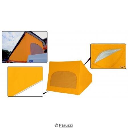 Toile de toit basculant jaune Westfalia avec 1 fentre
