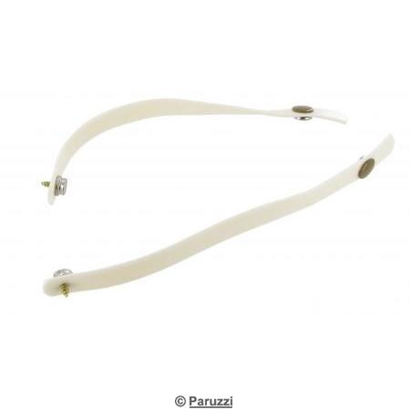 Curtain tie backs white (per pair)