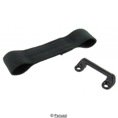 Sangle d'arrt de porte latrale/vantail avec support (la pice)
