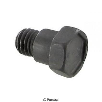 Bolt for engine- and side compartment spring 