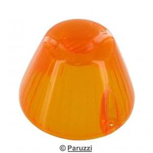 Amber (orange) turn signal lens front (each)