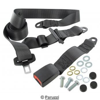 Ceinture de scurit fixe pour banquette arrire 3-points (la pice)